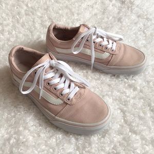 Womens Pink Vans Size 7